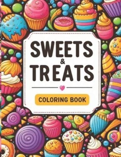 Sweets & Treats Coloring Book