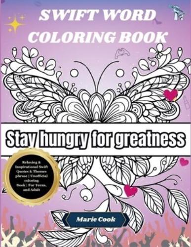 Swift Word Coloring Book