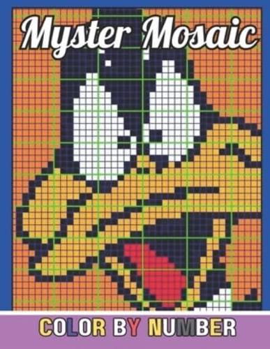 Mystery Mosaic Color By Number