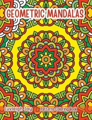 Geometric Mandalas Coloring Book