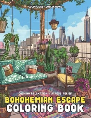 Bohemian Escape Coloring Book