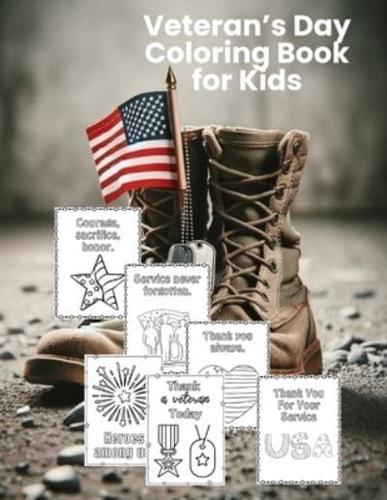Veteran's Day Coloring Book for Kids
