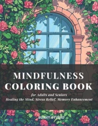 Sunny Studio Mindfulness Coloring Book for Adults and Seniors