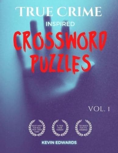 True Crime Inspired Crossword Puzzle Book for Adults