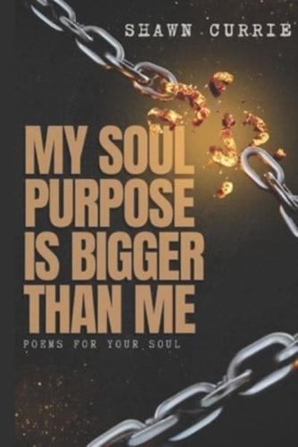 My Soul Purpose Is Bigger Than Me