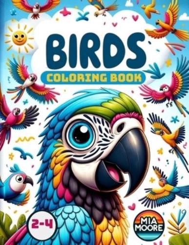 Birds Coloring Book