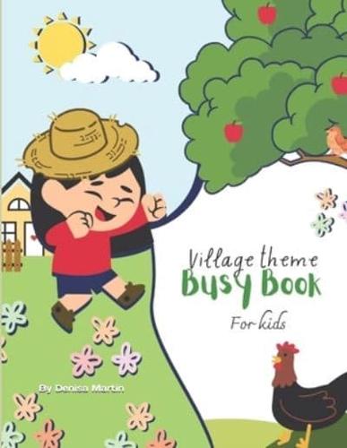 Village Theme Busy Book