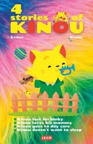 4 stories of Kinou: childrens book age 1-3   about emotions for boys and girls
