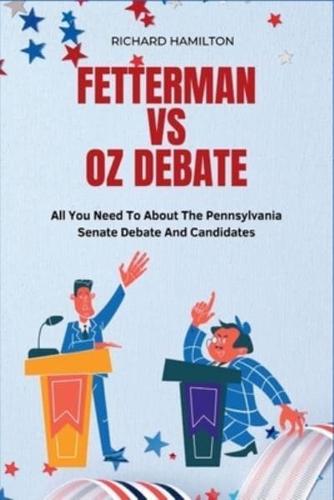 Fetterman Vs Oz Debate
