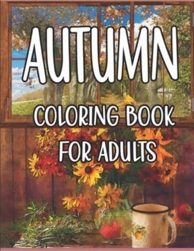 Autumn Coloring Book for Adults