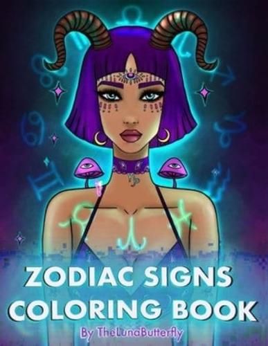 Zodiac Signs Coloring Book