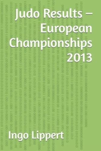 Judo Results - European Championships 2013