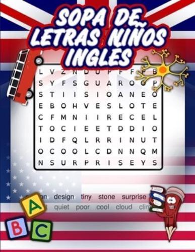 Sopa De Letras Niños Inglés