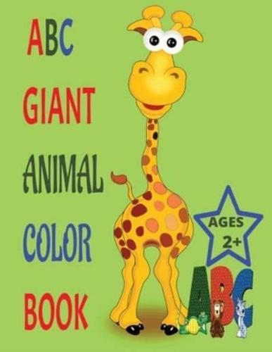 ABC Giant Animal Color Book