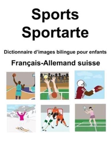 Français-Allemand Suisse Sports / Sportarte Dictionnaire D'images Bilingue Pour Enfants