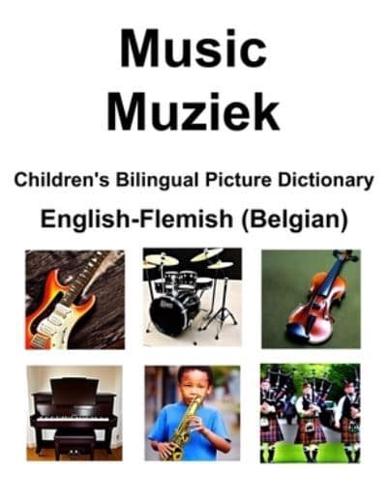 English-Flemish (Belgian) Music / Muziek Children's Bilingual Picture Dictionary