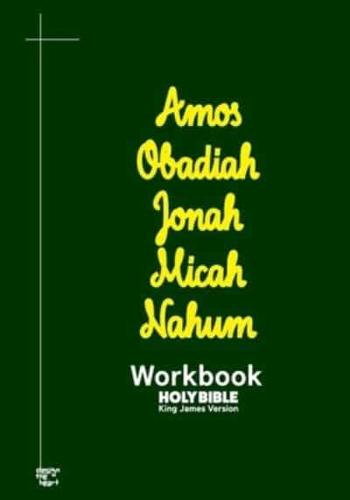 Amos Obadiah Jonah Micah Nahum Workbook