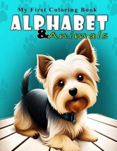 My First Coloring Book Alphabet & Animals