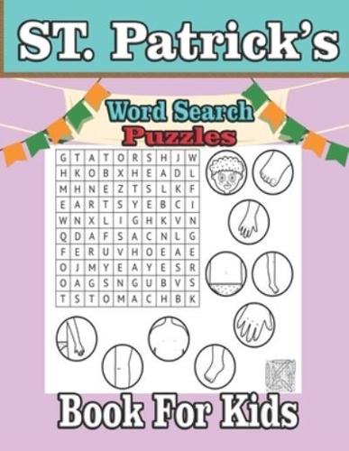 St. Patrick's Word Search Puzzles Book For Kids