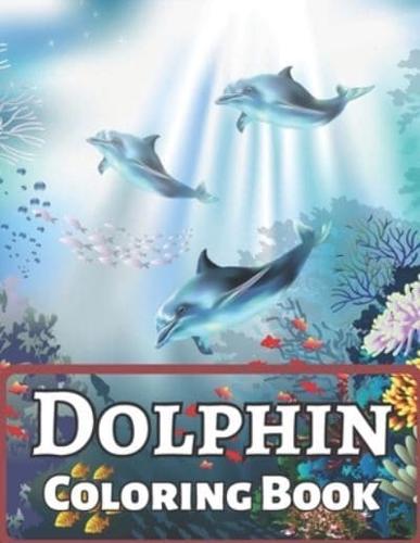 Dolphin Coloring Book