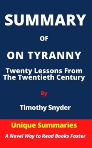 Summary of on Tyranny