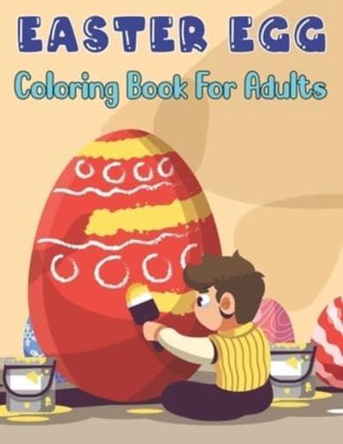 Easter Egg Coloring Book for Adults