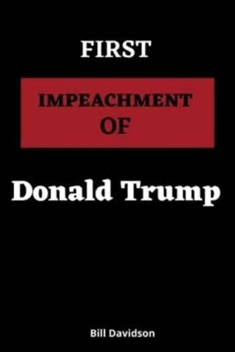 FIRST IMPEACHMENT  OF  DONALD TRUMP