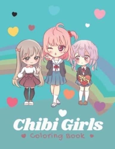Anime Coloring Book: A Japanese Manga Coloring Book for Kids and Adults  with Cute Chibi Anime Characters and Fantasy Scenes for Anime Lover  (Paperback)