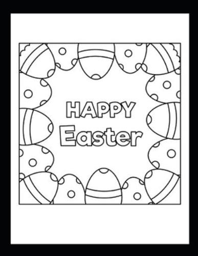 Easter Bunny Time Coloring Book