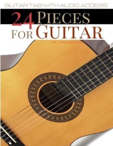 24 Pieces For Guitar: Guitar Tab With Audio Access