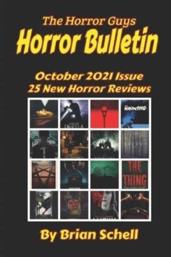 Horror Bulletin Monthly October 2021