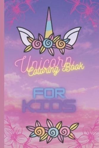 Unicorn Coloring Book: For Kids