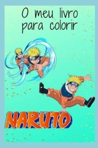 Livro de colorir Naruto