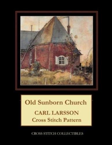 Old Sunborn Church: Carl Larsson Cross Stitch Pattern