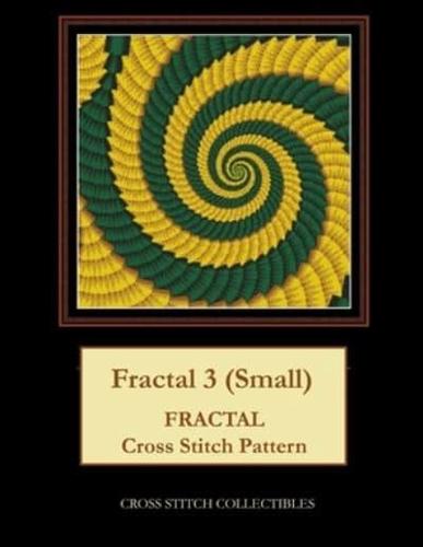 Fractal 3 (Small): Fractal Cross Stitch Pattern