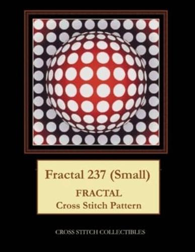 Fractal 237 (Small): Fractal Cross Stitch Pattern