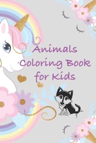 Animals Coloring Book for Kids