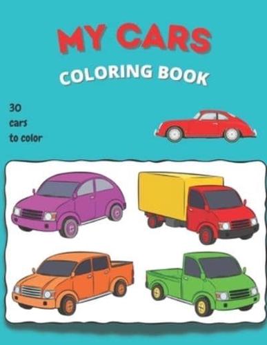 My Cars Coloring Book: For Boys & Girls of all Ages