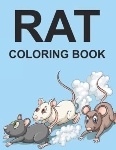 Rat Coloring Book: Rat Coloring Book For Kids