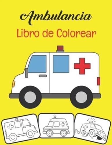 Ambulancia Libro De Colorear