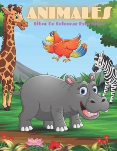 ANIMALES - Libro De Colorear Para Niños