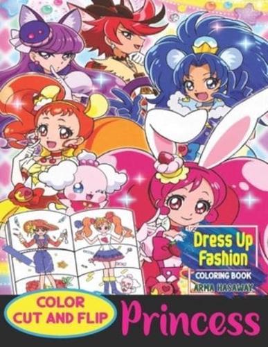 Princess Dress Up Fashion Coloring Book