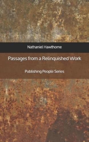 Passages from a Relinquished Work - Publishing People Series