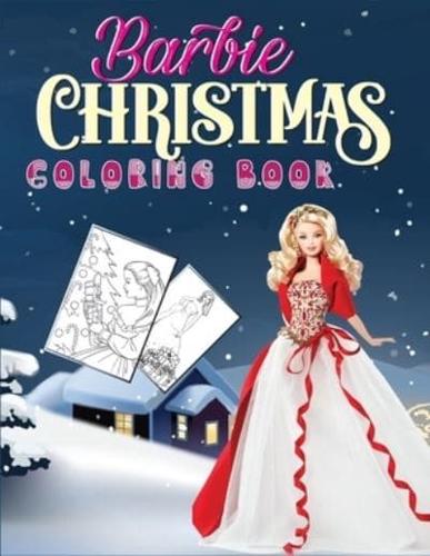 Barbie Christmas Coloring Book