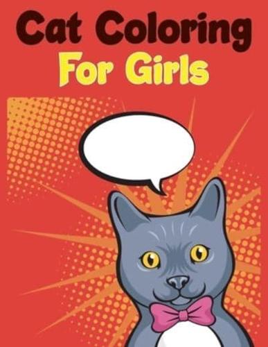 Cat Coloring For Girls