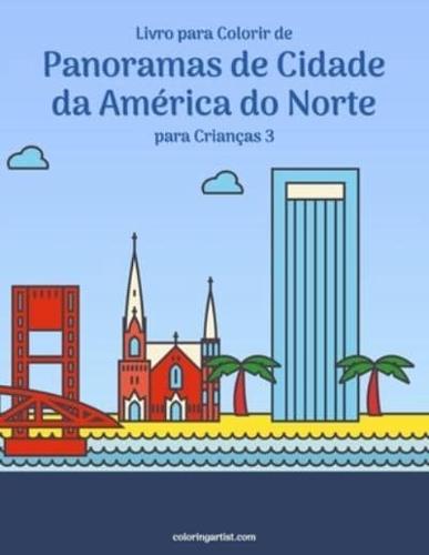 Livro para Colorir de Panoramas de Cidade da América do Norte para Crianças 3