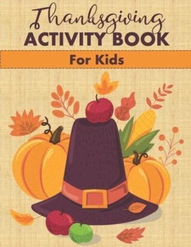 Thanksgiving Activity Book for Kids