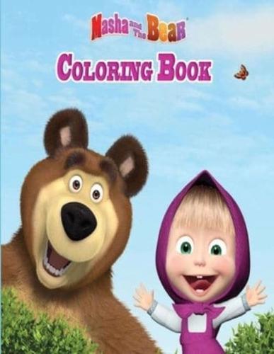 Masha And The Bear Coloring Book