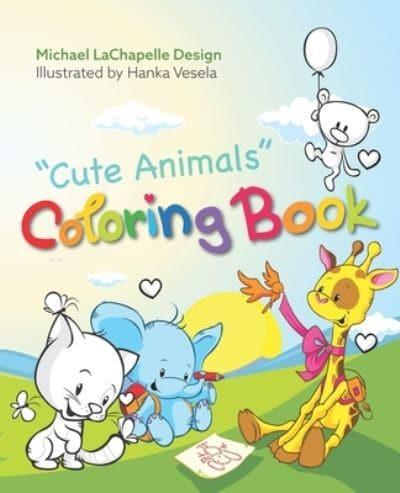 "Cute Animals" Coloring Book