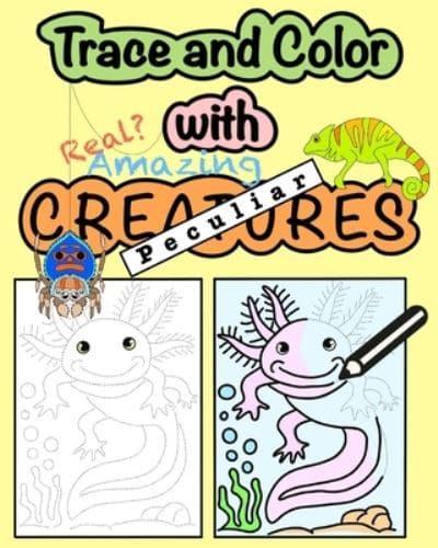 Trace and Color With Peculiar Creatures